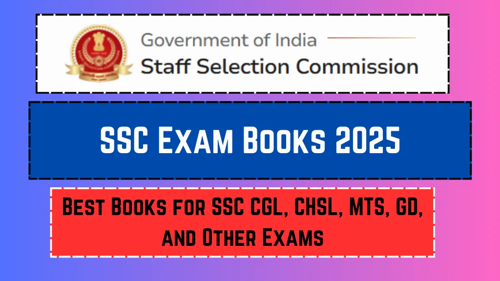 SSC Exam Books 2025